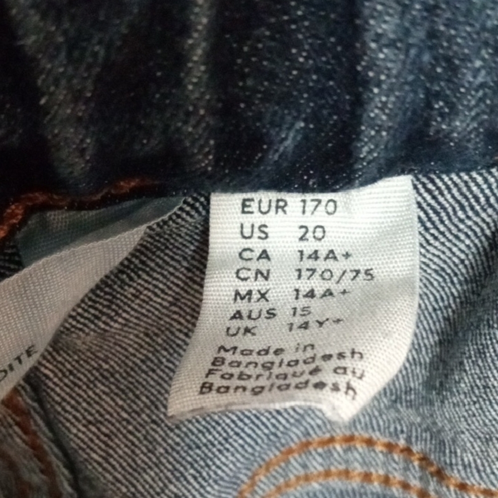 H&M Indigo Slim Fit Jeans - Picture 3 of 5